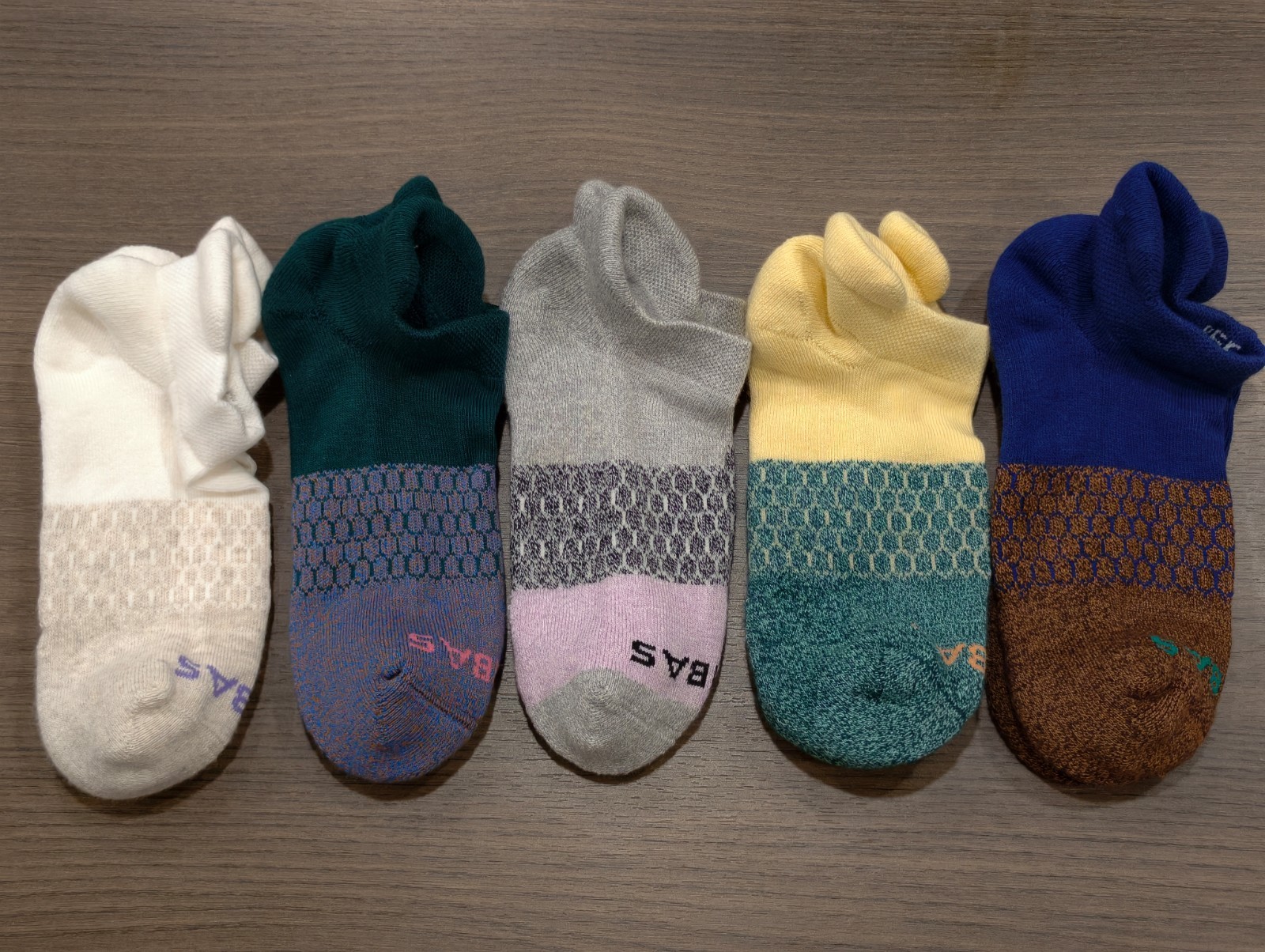 [100% AUTHENTIC] 5 PACKS Women's Tri-Block Bombas Socks🐝 S, M, L (Multi Colors)