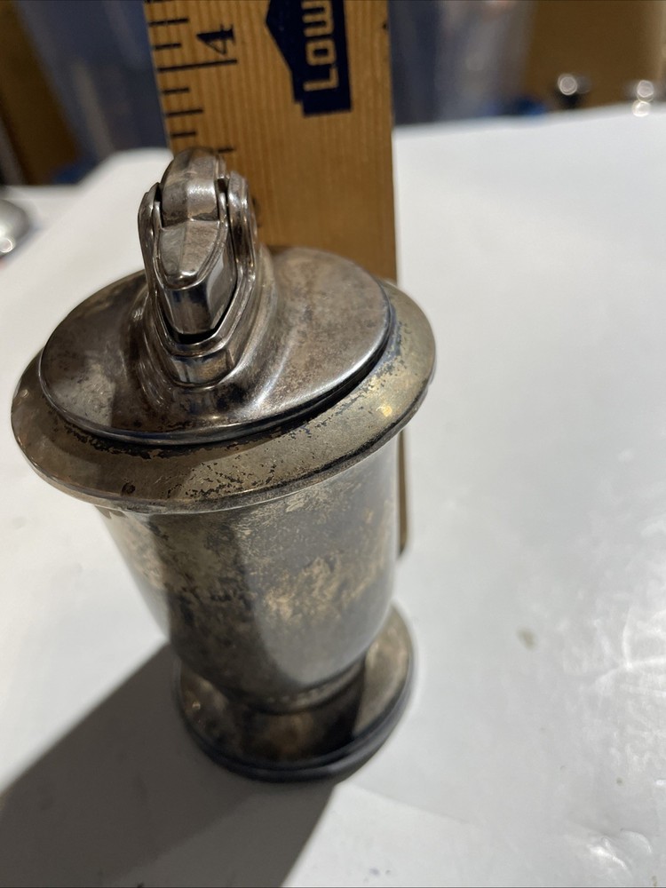 RONSON JUBILEE STERLING SILVER 925 TABLE LIGHTER WEIGHTED LIGHTER