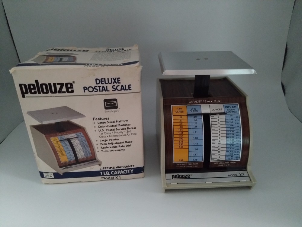 Pelouze 1997 Deluxe Model X1 Envelope Postal Scale