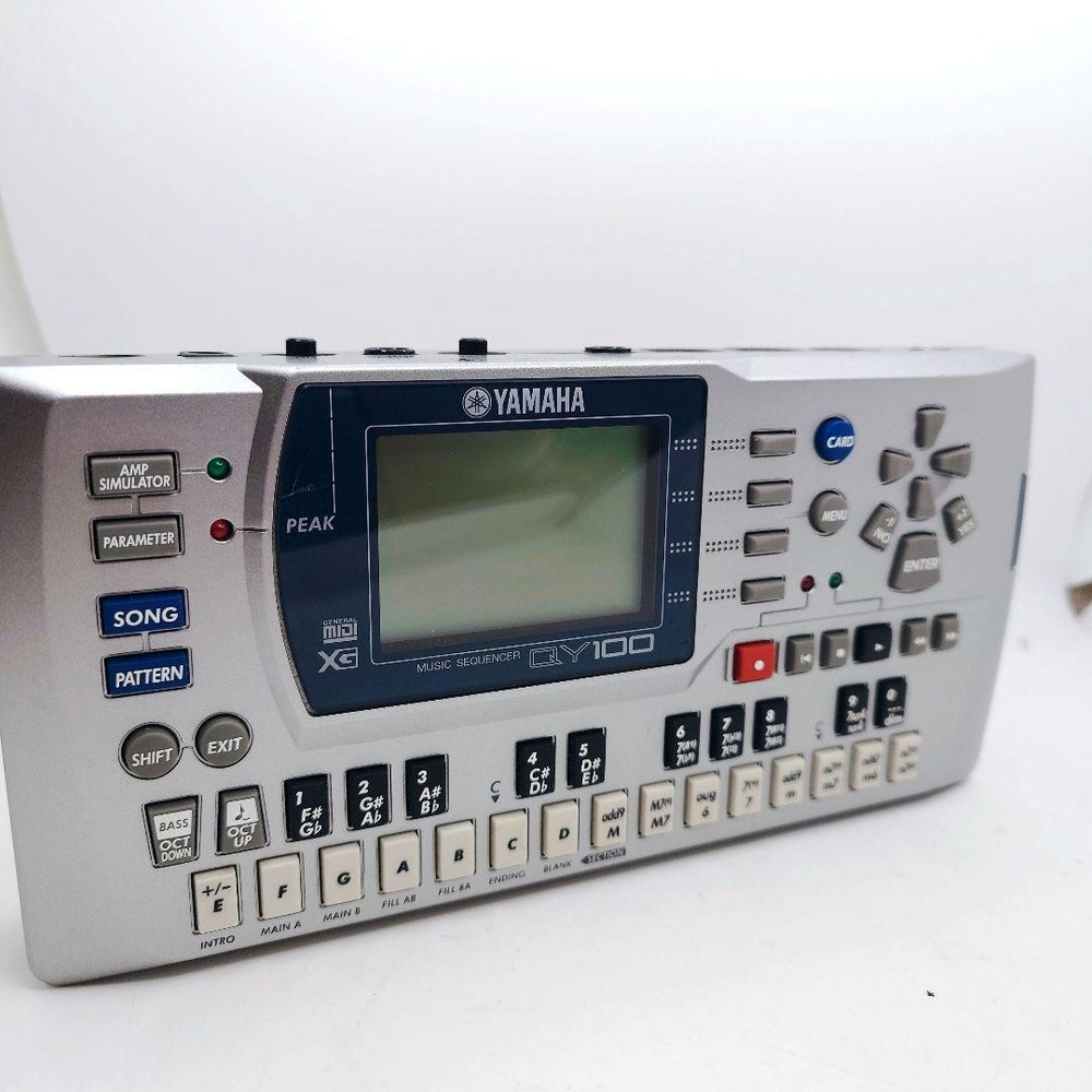 YAMAHA QY100 Sampler Sequencer Sound Module Rhythm Machine #0004
