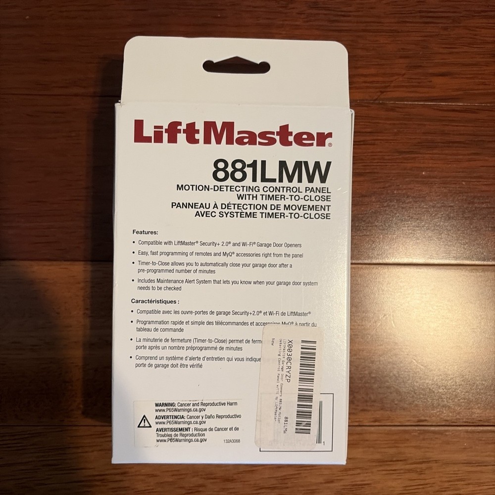 Liftmaster 881LMW Motion Detecting Control panel - Control Opener
