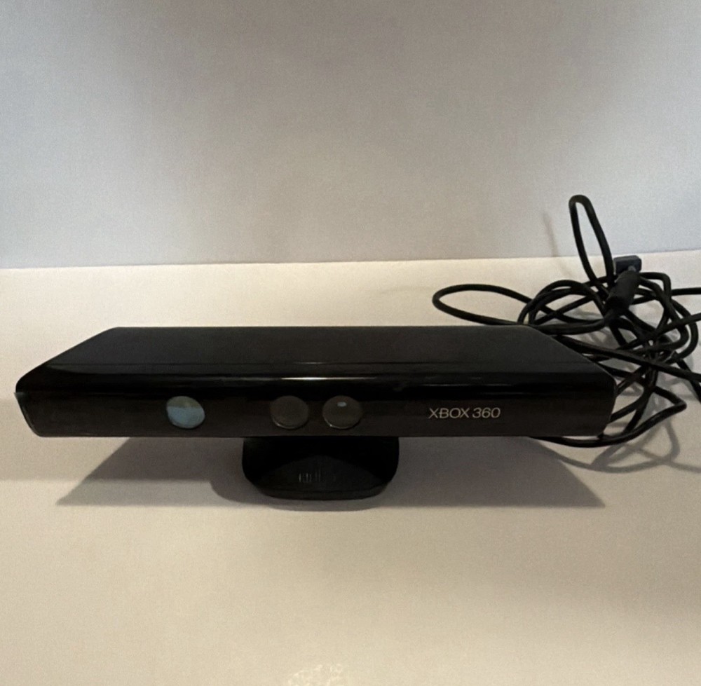 Microsoft Xbox 360 Kinect Motion Sensor Camera USB 6ft Cable Tested And Works!