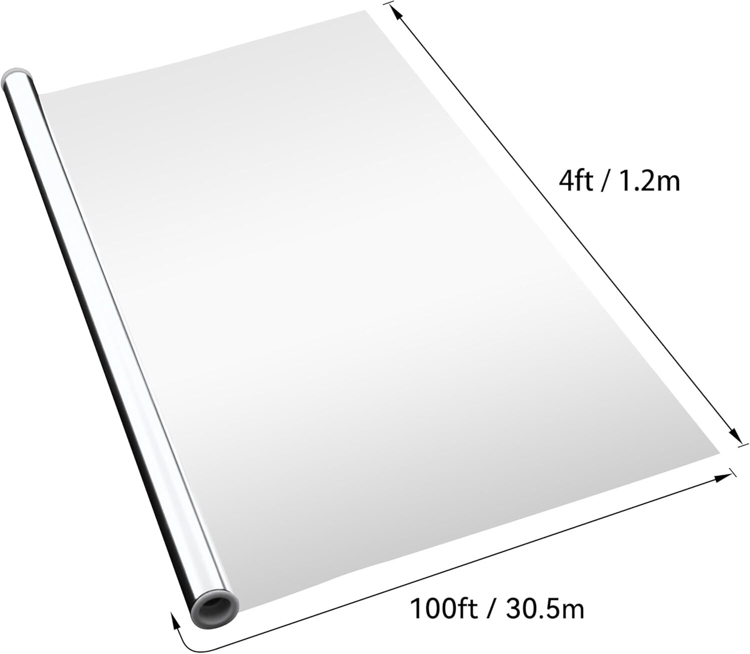 HFS Horticulture Highly Reflective Mylar Film Roll 4 ft x 100 ft