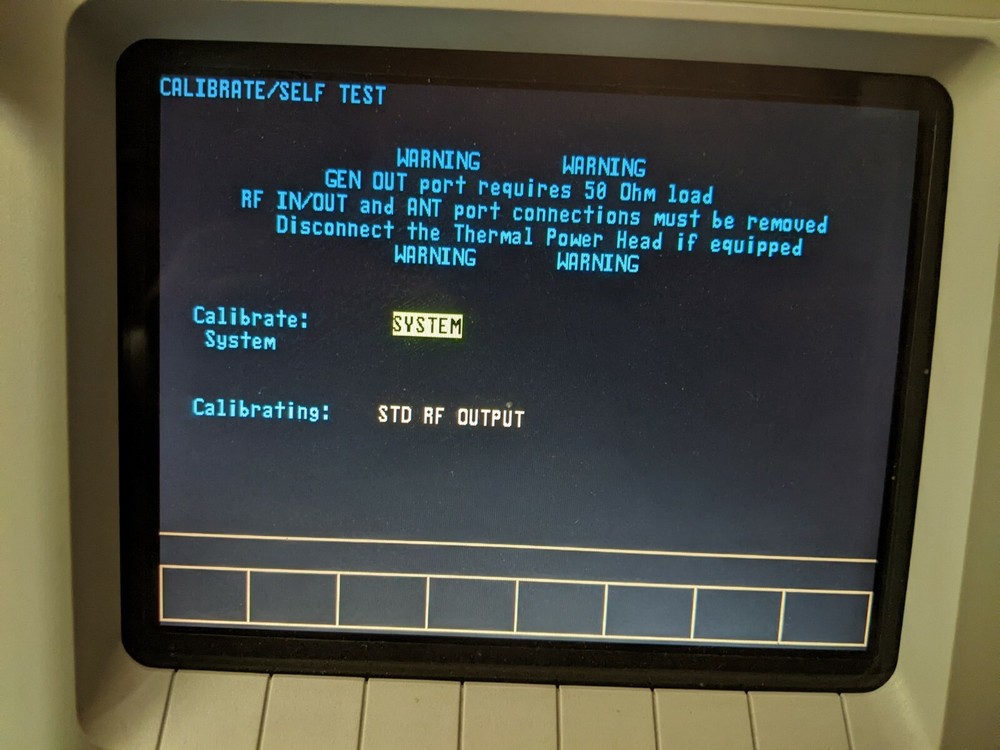 General Dynamics R2625B Communication System Analyzer. Needs calibration.