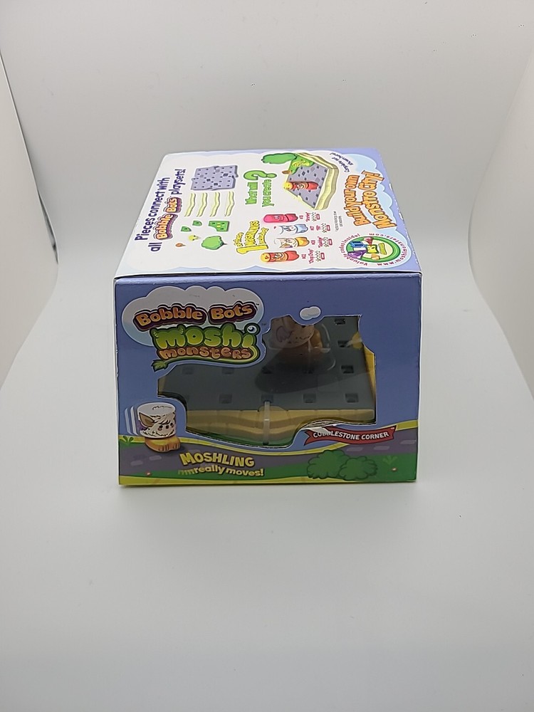 Moshi Monsters Bobble Bots Moshling Cobblestone Corner Bat New
