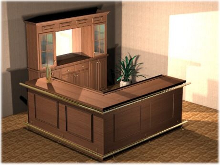 L Home Bar Plans