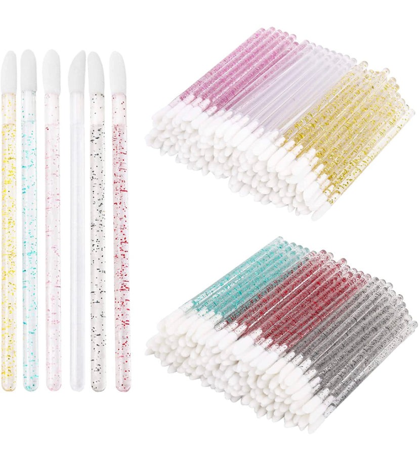 Disposable Glitter Lip Gloss Applicators (50 pcs)