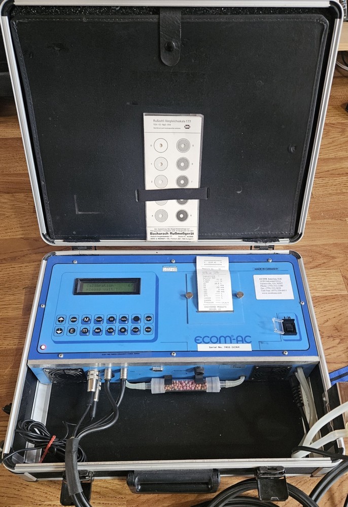 ECOM-AC PLUS PORTABLE INDUSTRIAL EMISSIONS ANALYZER RBR-ECOM