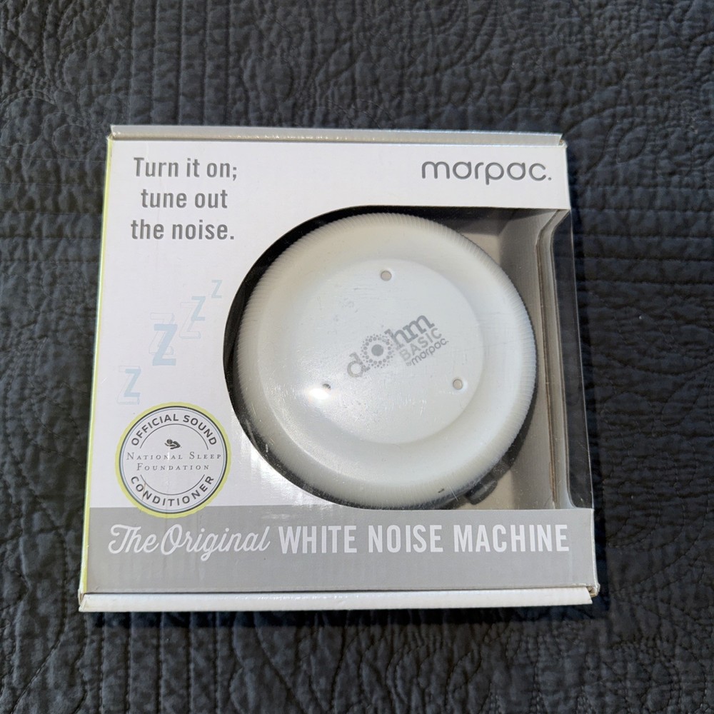 Pre owned Marpac Dohm Basic White Noise Sleep Aid Sound Machine Boxed