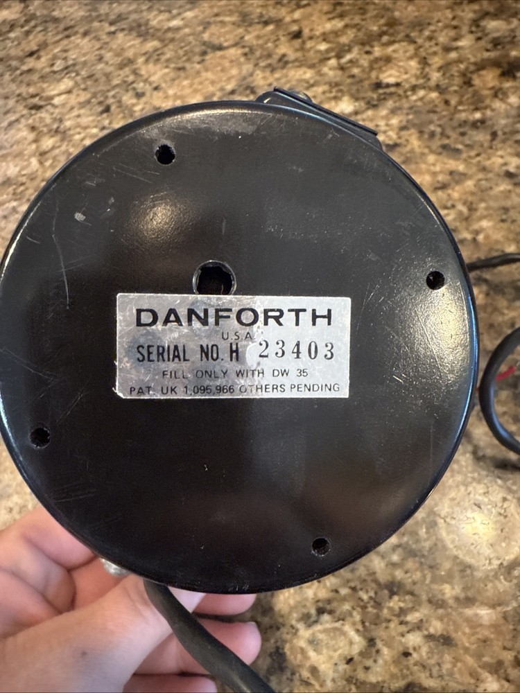 Vintage Danforth Constellation Compass 7" Boat, Sailing Hi Speed Navigation USA