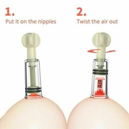 Nipple Sucker Clamps BDSM Breast Clit Pump Vacuum Suction Cup Sex Toys for Women