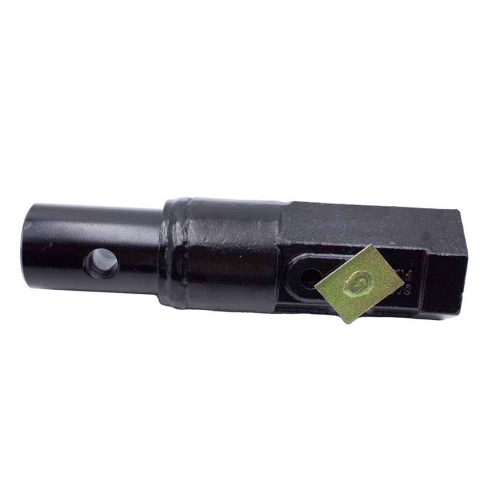 Auger Adapter Conversion 2 inch female Hex to 2-9/16" Male Round Heavy Duty