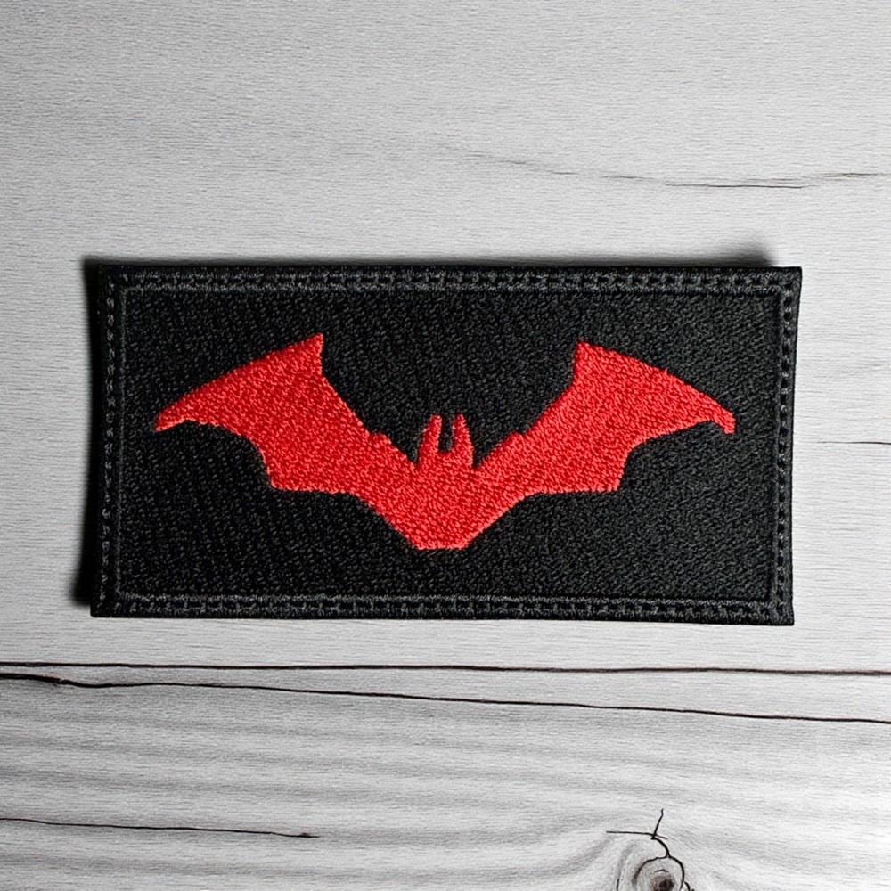 The Bat Embroidery Patch 2" X 4"