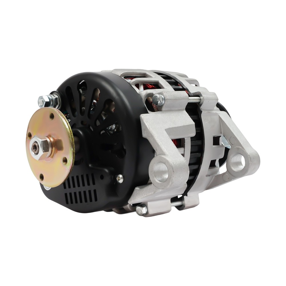 2000W Permanent Magnet Synchronous Generator DC 24V Dual Wheel Generator Copper