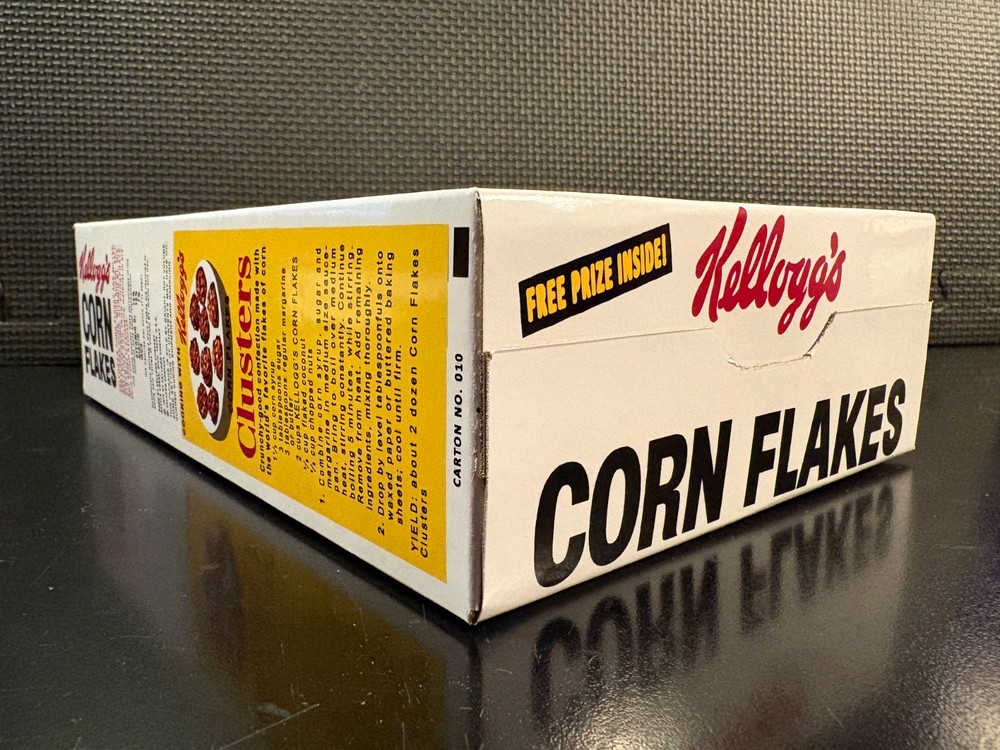 1970 Kellogg's Corn Flakes - Empty custom design display box