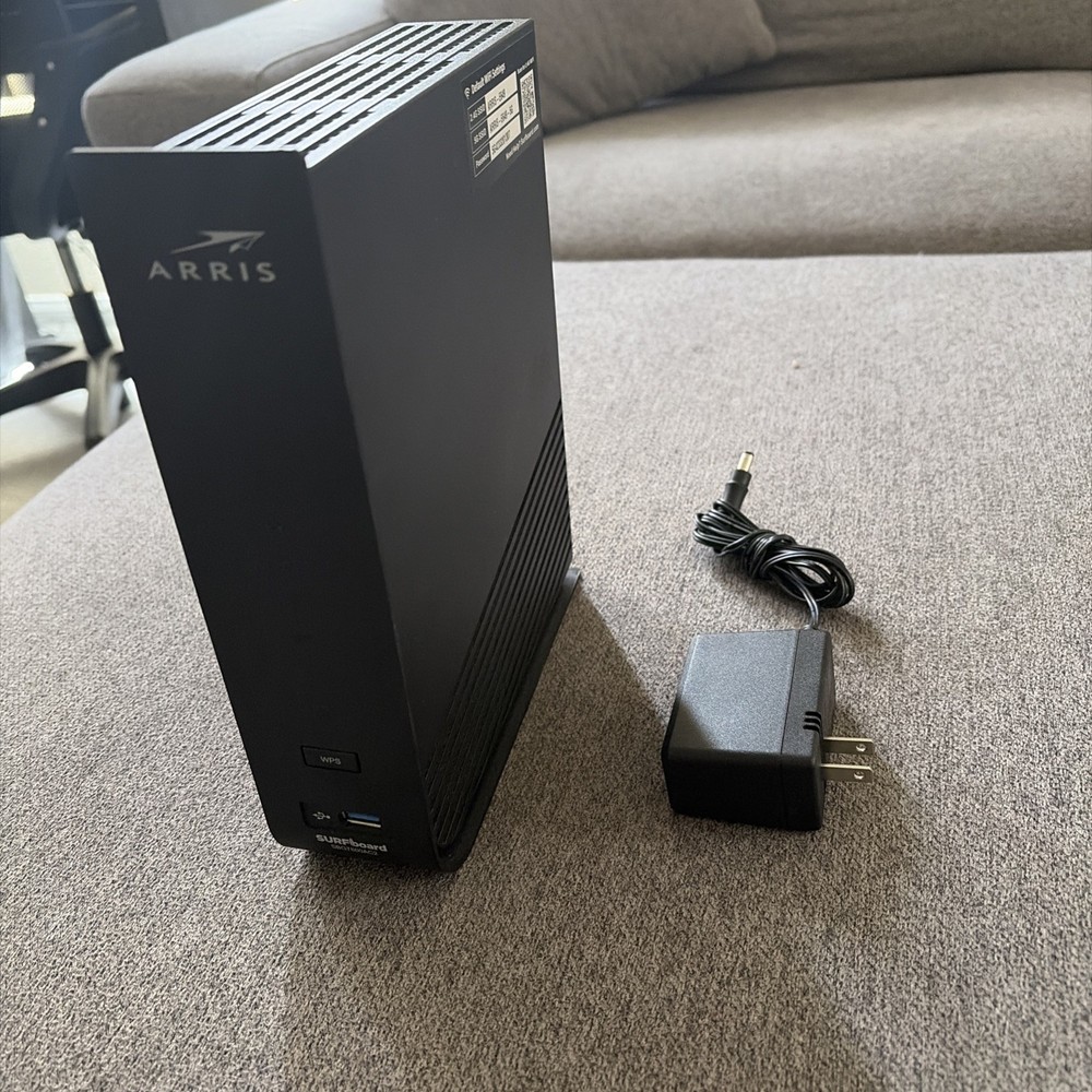 ARRIS ‎SBG7600AC2-RB Cable Modem Plus - Black