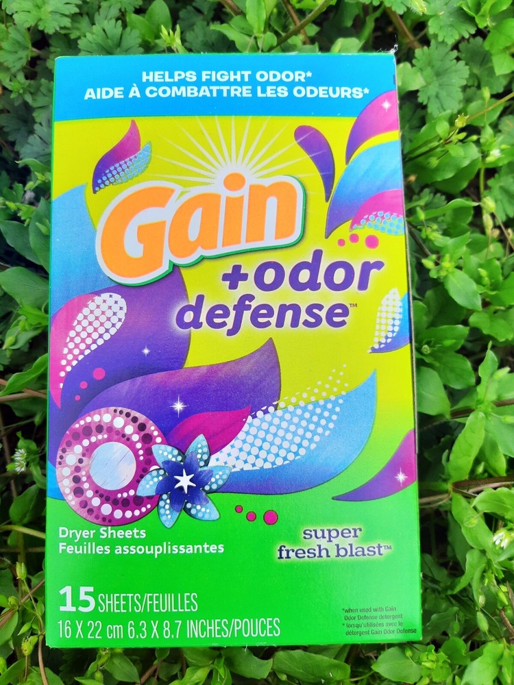 Gain Odor & Defense 15 CT. Dryer Sheets