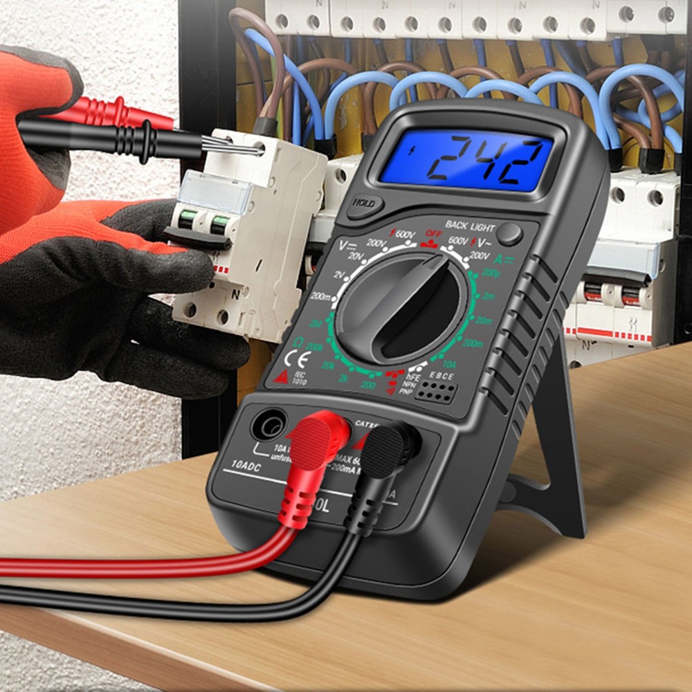 Multi-functional Digital Multimeter Voltmeter Ammeter Ohmmeter Volt AC DC Tester