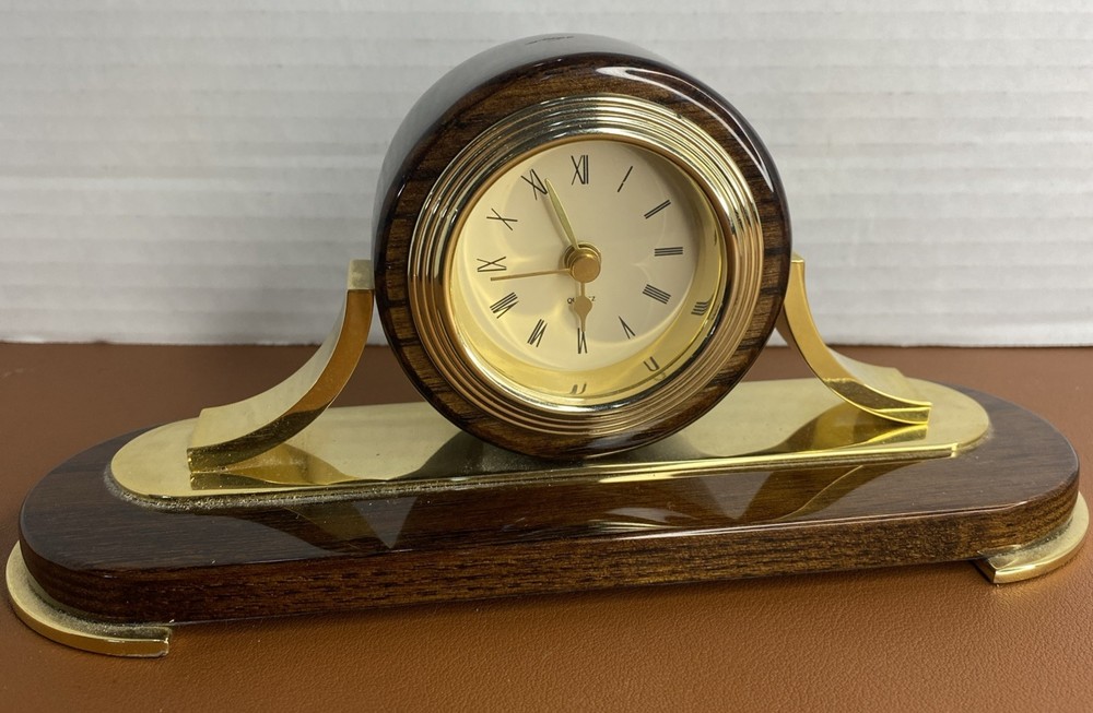 CHASS  DESK OR SHELF MANTEL CLOCK