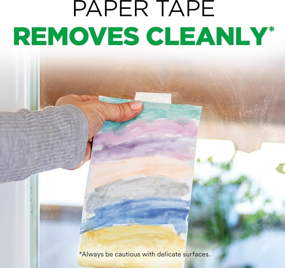 Paper Tape Writable Labeling Translucent Decorating Packaging Repairing 2 Rolls