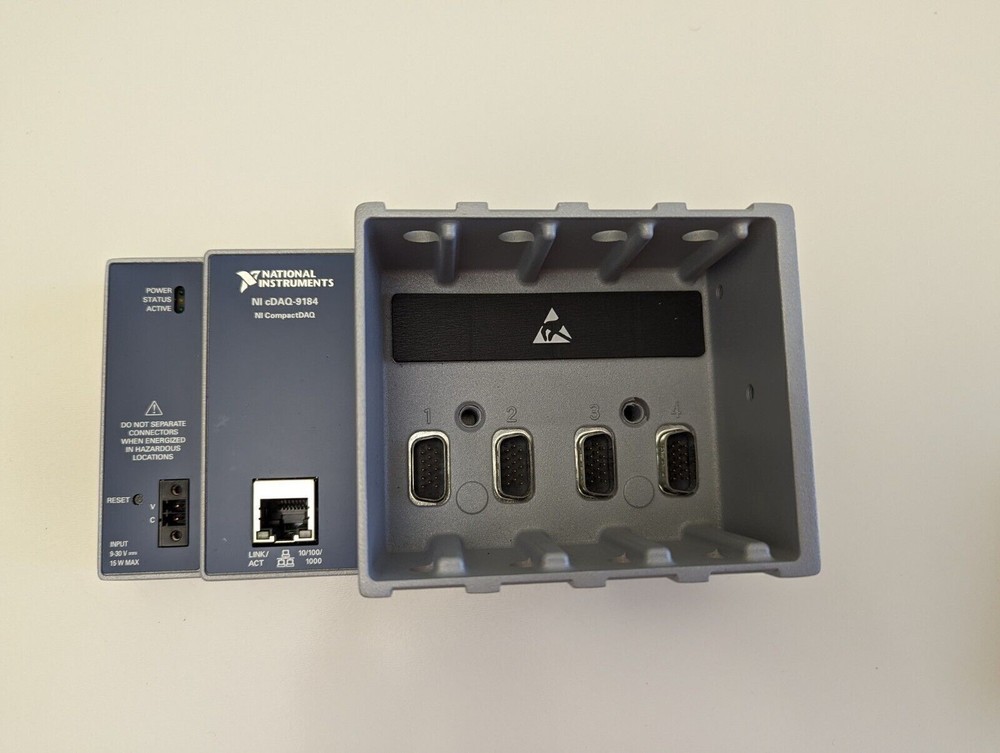 Used National Instruments NI cDAQ-9184 Ethernet CompactDAQ Chassis