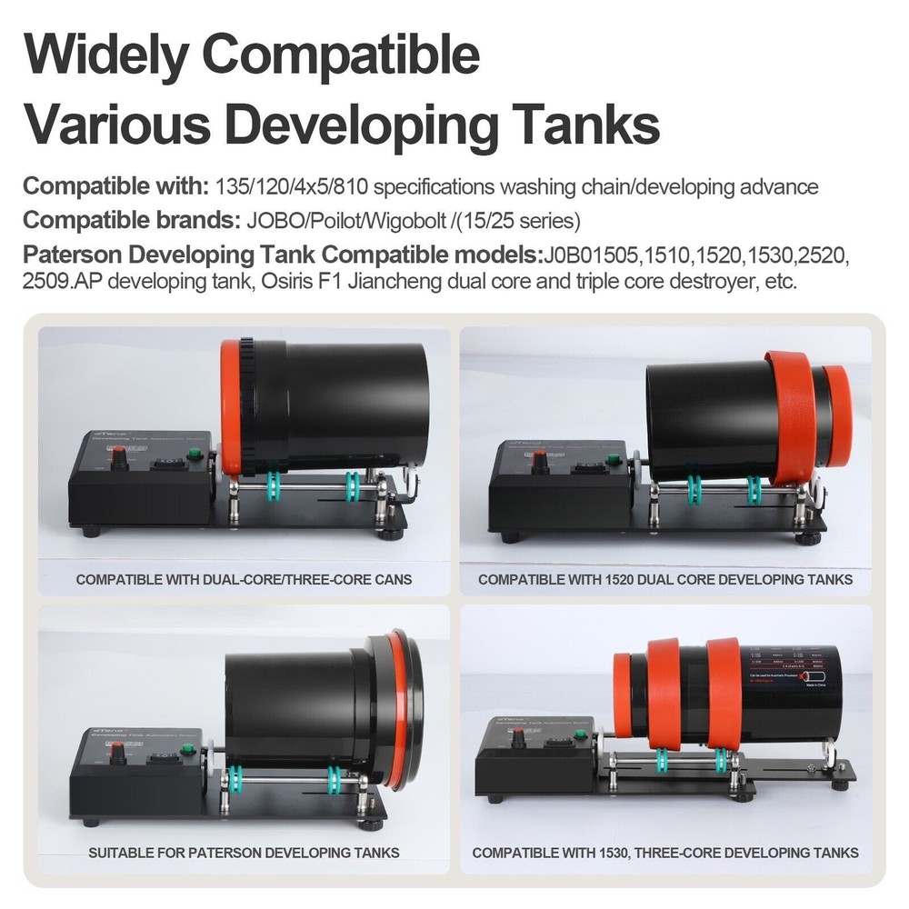 Darkroom Film Processing Processor Machine Automatic For AP Jobo Developing Tank