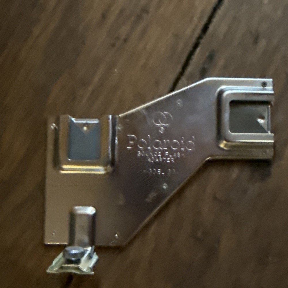 Polaroid Bounce Flash Adapter Bracket #291 Camera Accessory & Instructions