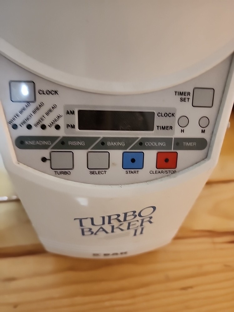 DAK Turbo Baker II Fab-2000 Bread Machine & Dough Maker FAB2000 Works