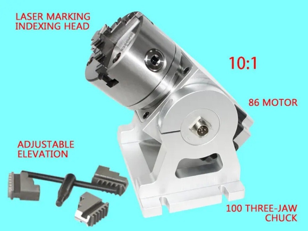 A Axis Fourth Axis Adjustable Angle of Elevation Planetary Deceleration 10:1 CNC