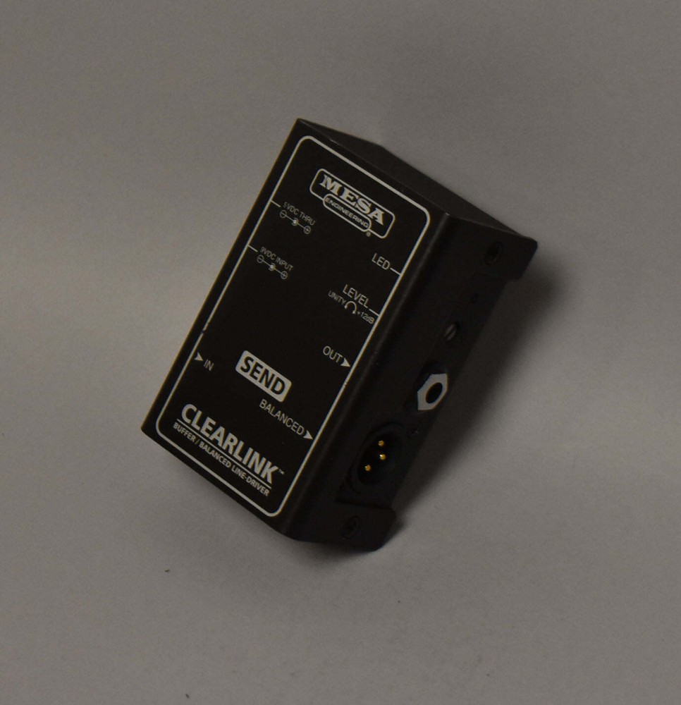 Mesa Boogie Clearlink Buffer / Balanced Line-Driver Black