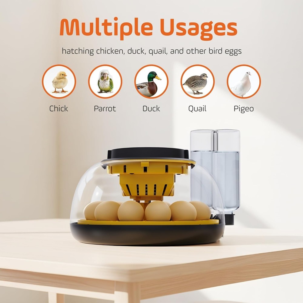 Incubators for Hatching Eggs with Automatic Egg Turning and Humidity DisplayT...