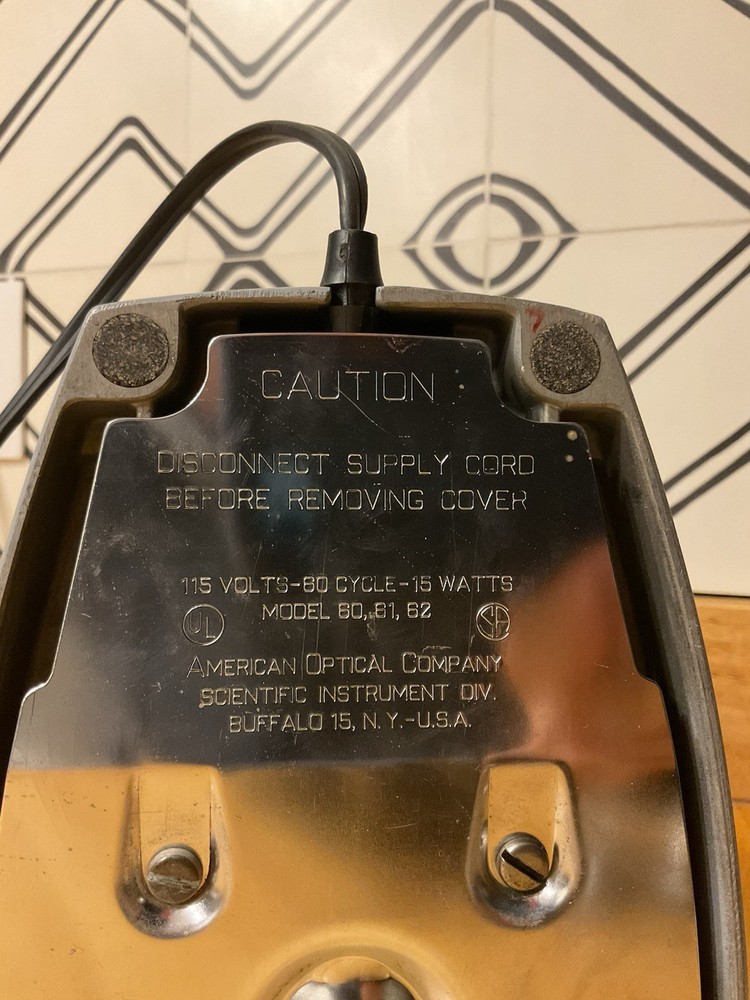 American Optical Educational Microscope Series Sixty (60) With 4 Objectives