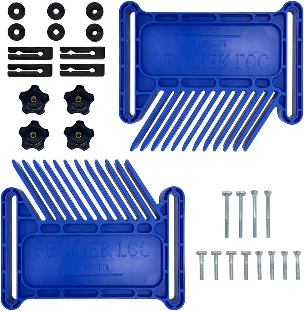Stackable Featherboard Set 2 Pcs for Table Saws & Router Tables