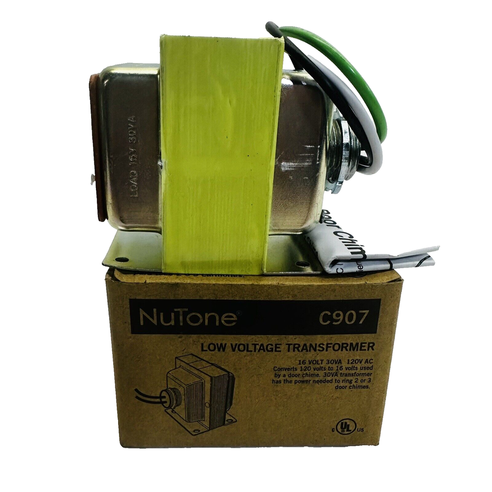 NUTONE LOW VOLTAGE TRANSFORMER C907