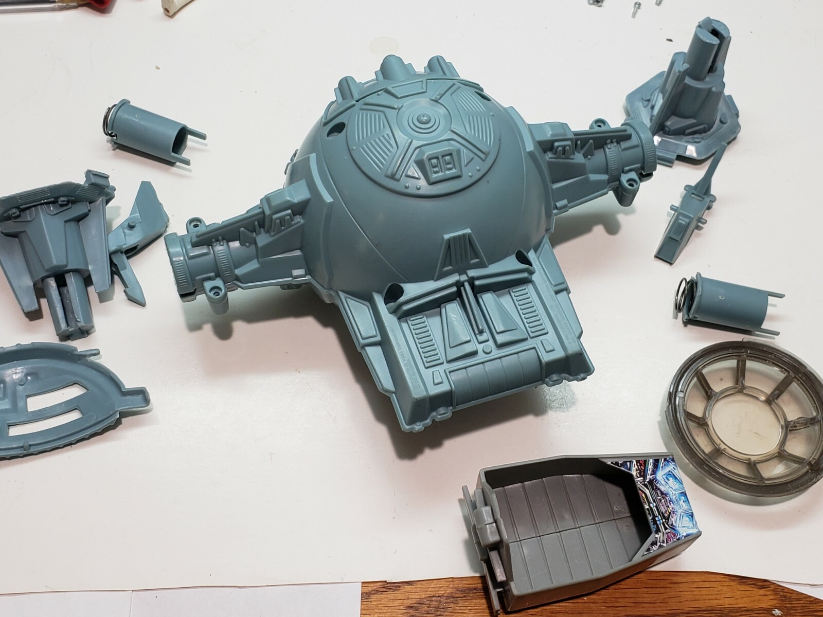 Imperial TIE Fighter Wings Darth Vader 1995 Parts Star Wars POTF Strut trigger