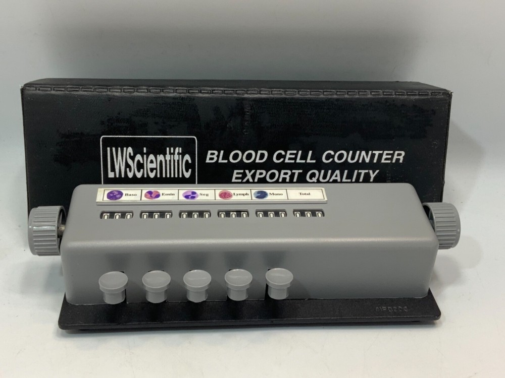 Differential Counter 5 Keys Manual LW SCIENTIFIC With Case