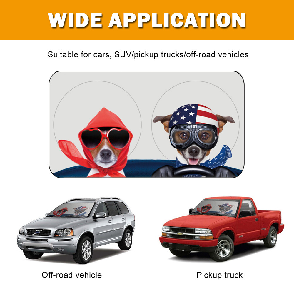 Foldable Car Windshield Sun Shade Cover Auto Front Window Visor UV Block Shield