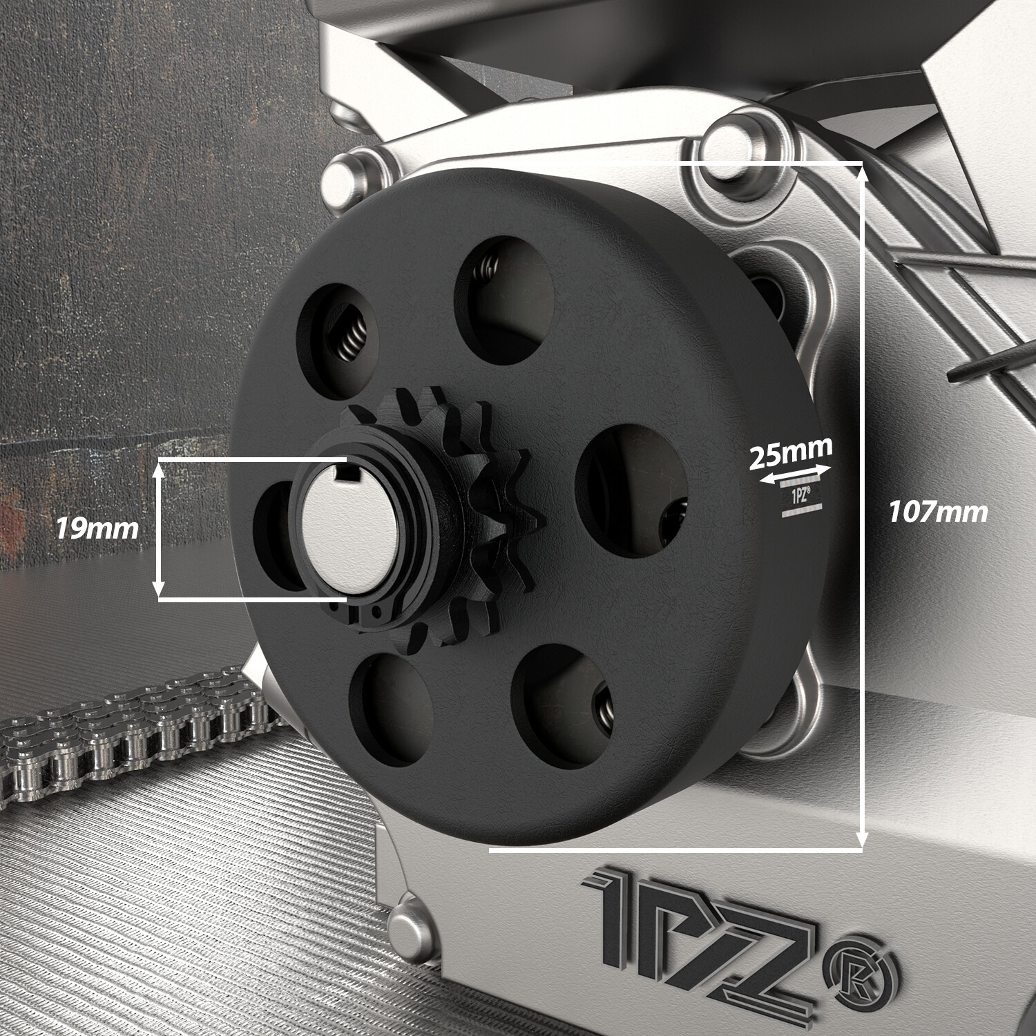 Predator 212cc 6.5hp Centrifugal Clutch 3/4" Bore 12 Tooth #35 Chain 12T Go Kart