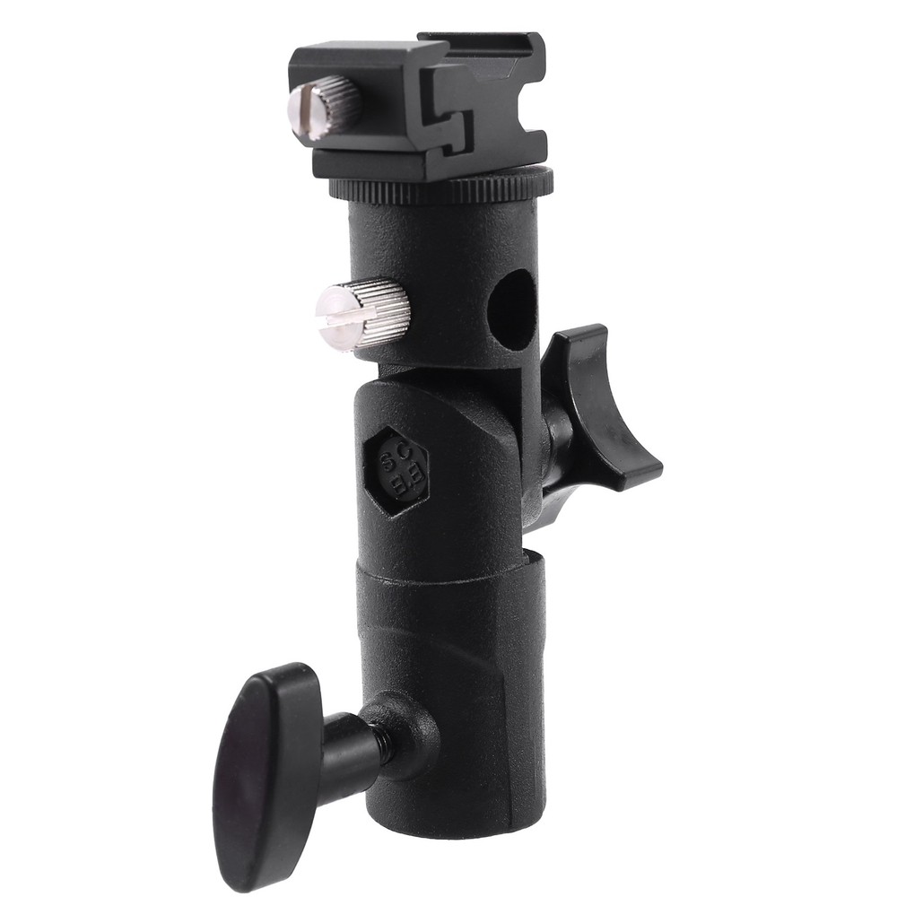Camera Flash Speedlite Mount,Professional Swivel Light Stand Light Bracket4412