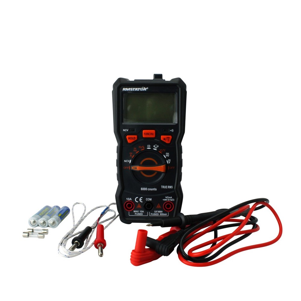 Digital Multimeter DC / AC Voltage Resistance Diode Transistor Continuity Test