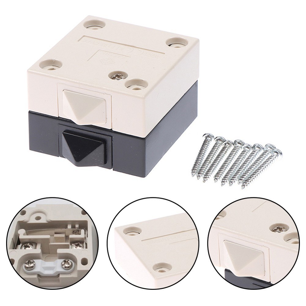 Lighting Control Solution 2 Pack Cabinet Door Switch for Efficient Home Lighting