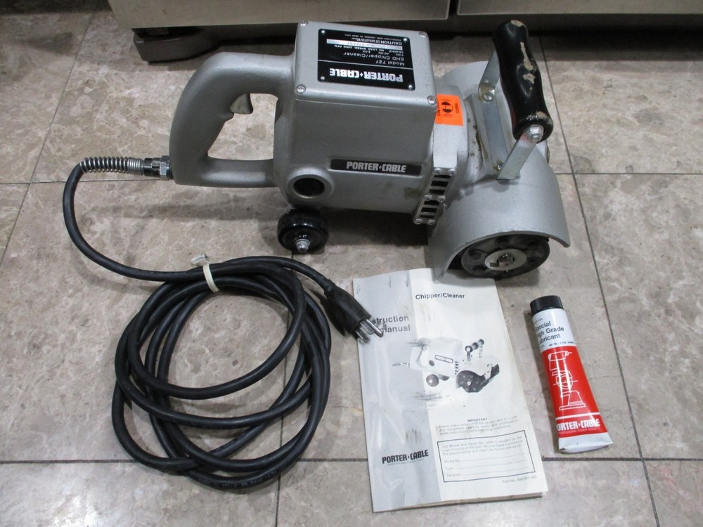 Porter Cable Model 727 EHD Chipper Cleaner