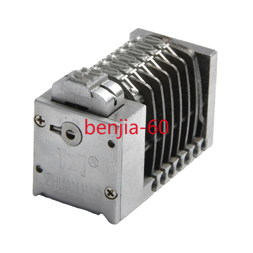 Mini 4X8 6Digit Roman Backward Printing Machine Small Printer Numbering Machine