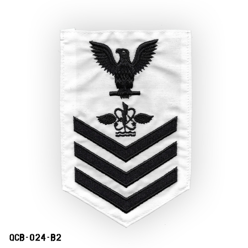 US Navy PO1 Petty Officer First Class Aviation Anti-Sub Warfare Operator Patch