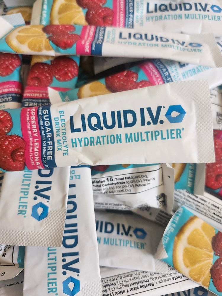 Liquid I.V. Hydration Multiplier - Raspberry Lemonade - 137 Packs