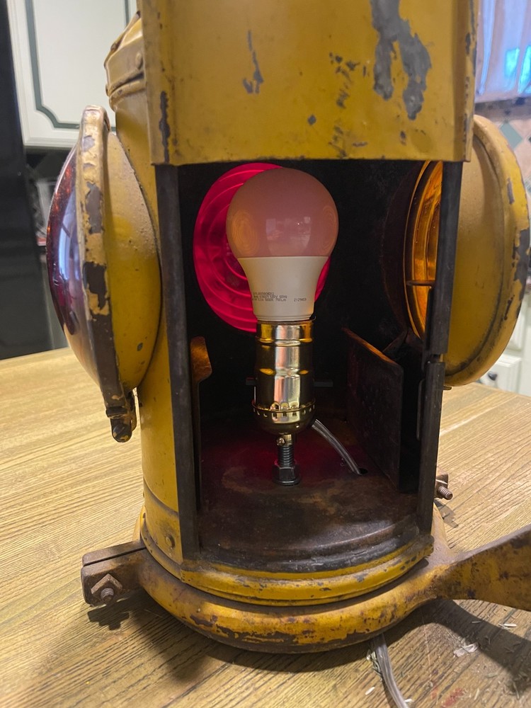 Dressel Railroad Switch Lantern - Converted to Lamp