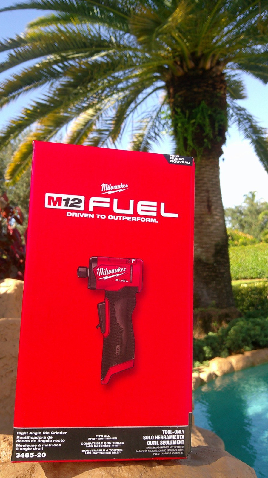 Milwaukee 3485-20 M12 FUEL 1/4" Right Angle Die Grinder (Bare Tool) NEW ✅