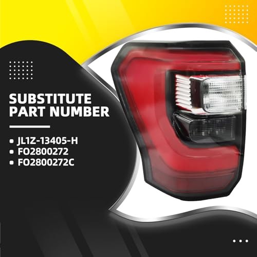 Tail Light Assembly Driver Side Compatible with 2018 2019 2020 2021 Left