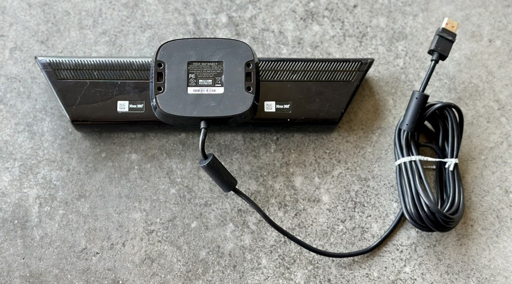 Microsoft Xbox 360 Kinect Sensor Bar Only Model 1414 Black Tested & Working