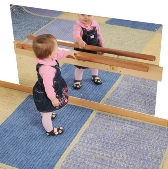 Kaplan Pull Up Wall Unit With Mirror (Perfect for Schools/Daycares) 87904NN